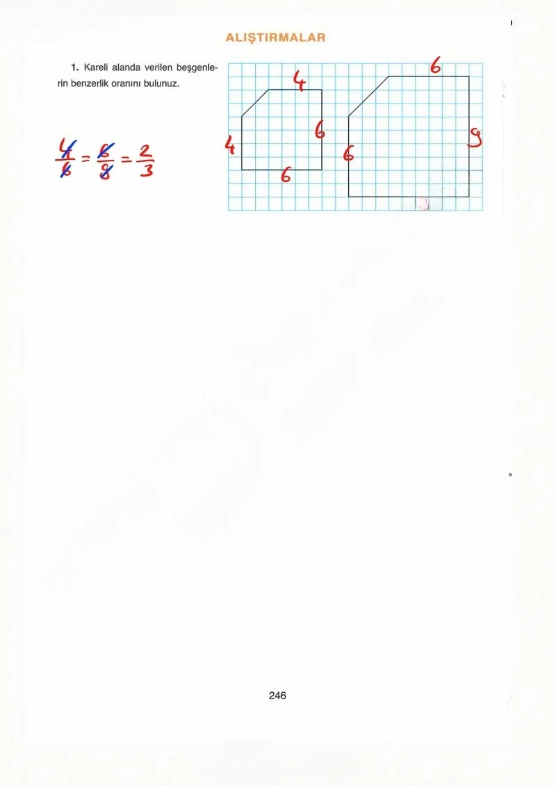 8. Sınıf Matematik Ders Kitabı Cevapları Ada Yayınları Sayfa 246 Çözüm Görseli