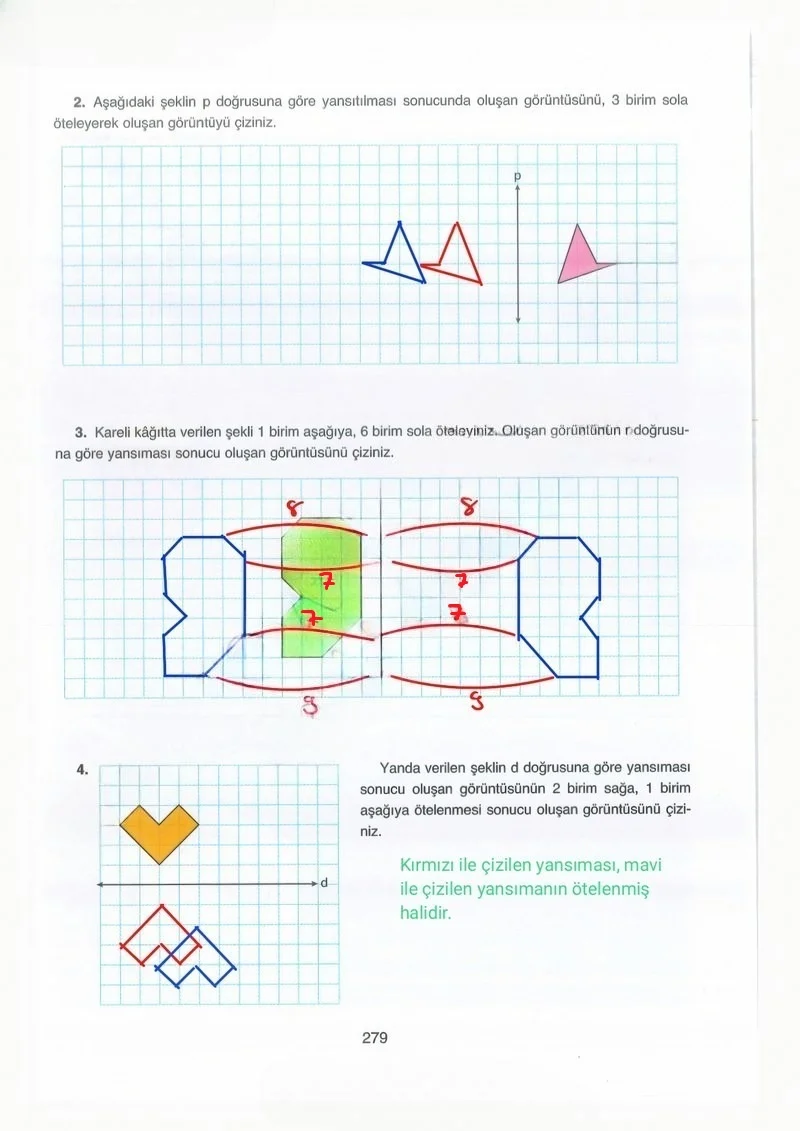 8. Sınıf Matematik Ders Kitabı Cevapları Ada Yayınları Sayfa 279 Çözüm Görseli