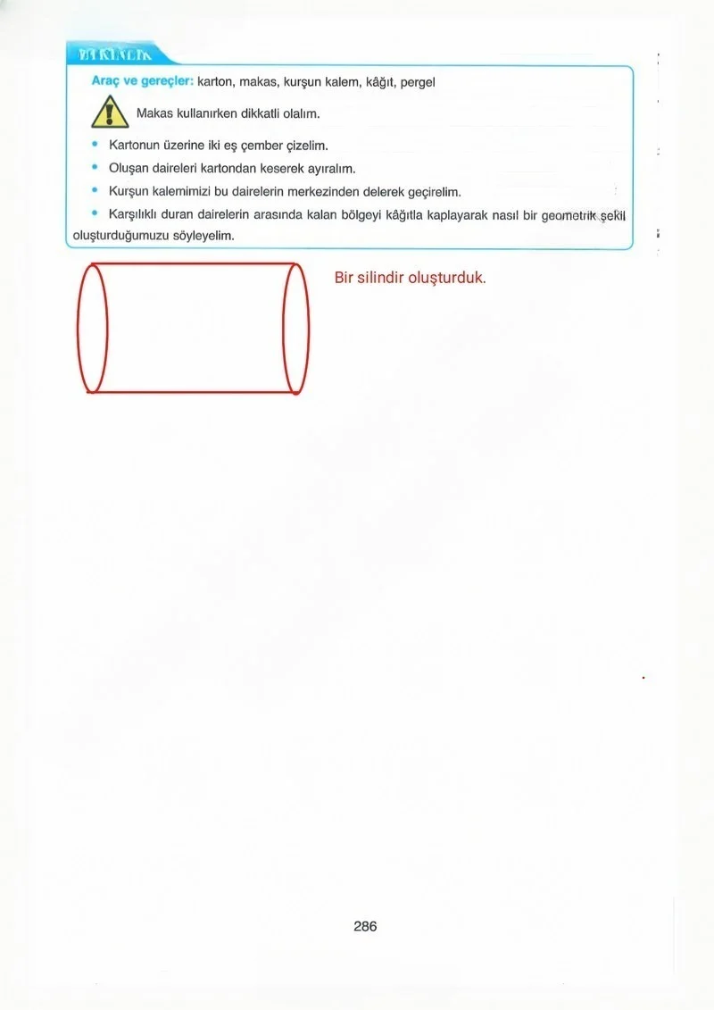 8. Sınıf Matematik Ders Kitabı Cevapları Ada Yayınları Sayfa 286 Çözüm Görseli