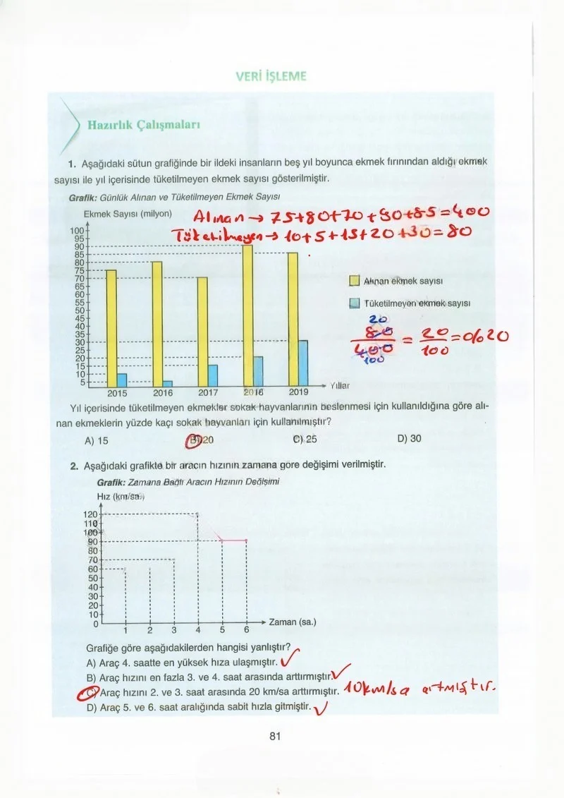 8. Sınıf Matematik Ders Kitabı Cevapları Ada Yayınları Sayfa 81 Çözüm Görseli