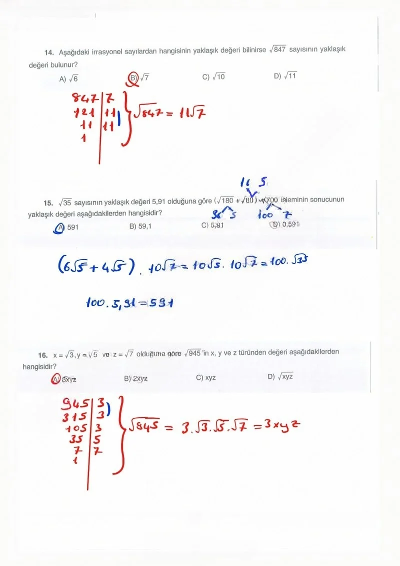 8. Sınıf Matematik Ders Kitabı Cevapları Ada Yayınları Sayfa 97 Çözüm Görseli