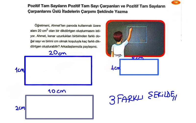 8. Sınıf Matematik Ders Kitabı Cevapları Berkay Yayınları Sayfa 14 Çözüm Görseli