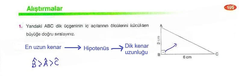 8. Sınıf Matematik Ders Kitabı Cevapları Berkay Yayınları Sayfa 195 Çözüm Görseli