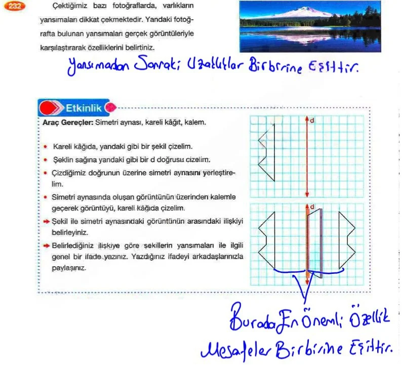 8. Sınıf Matematik Ders Kitabı Cevapları Berkay Yayınları Sayfa 232 Çözüm Görseli