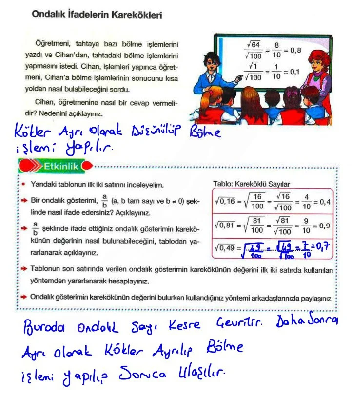 8. Sınıf Matematik Ders Kitabı Cevapları Berkay Yayınları Sayfa 76 Çözüm Görseli