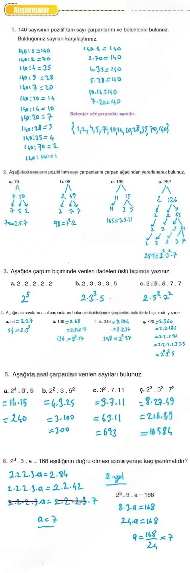 8. Sınıf Matematik Ders Kitabı Cevapları Koza Yayınları Sayfa 14 Çözüm Görseli