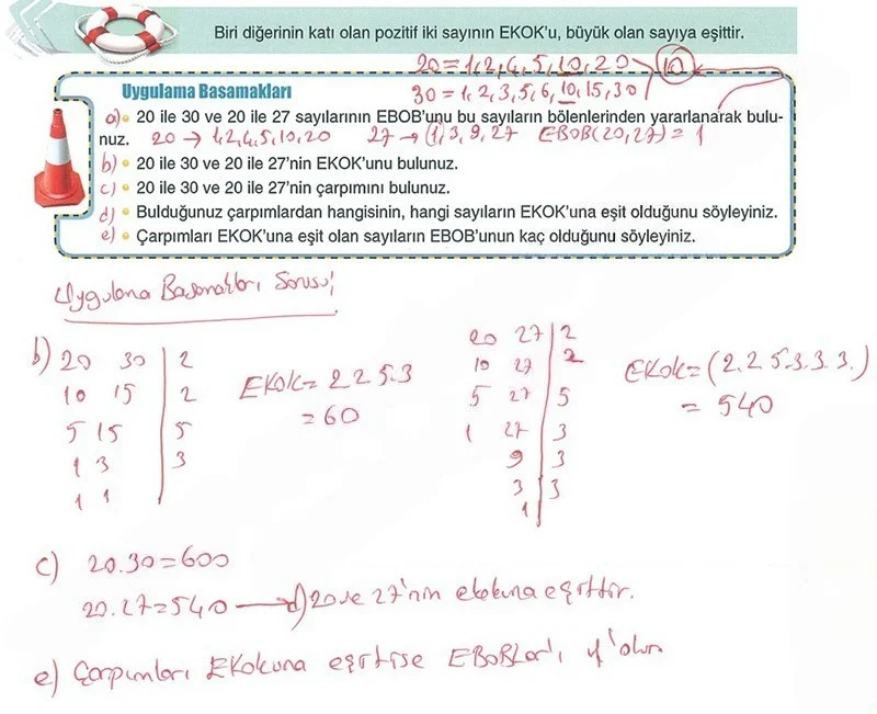 8. Sınıf Matematik Ders Kitabı Cevapları Koza Yayınları Sayfa 20 Çözüm Görseli