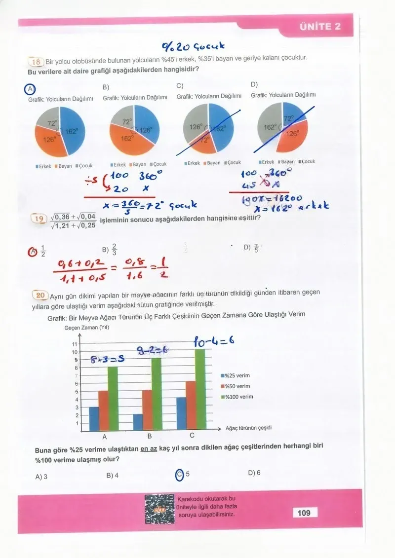 8. Sınıf Matematik Ders Kitabı Cevapları Meb Yayınları Sayfa 109 Çözüm Görseli