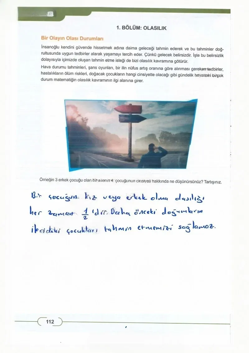 8. Sınıf Matematik Ders Kitabı Cevapları Meb Yayınları Sayfa 112 Çözüm Görseli