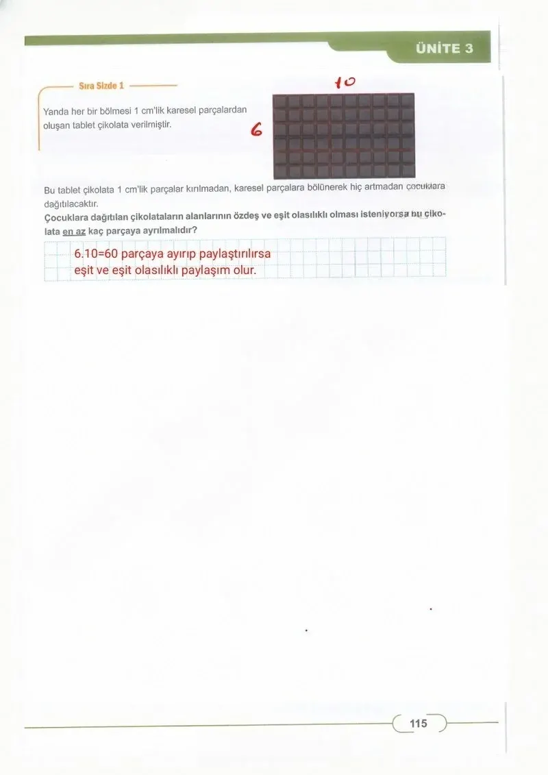 8. Sınıf Matematik Ders Kitabı Cevapları Meb Yayınları Sayfa 115 Çözüm Görseli