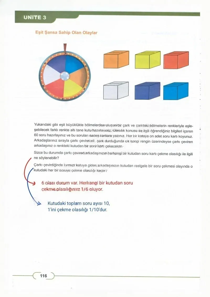 8. Sınıf Matematik Ders Kitabı Cevapları Meb Yayınları Sayfa 116 Çözüm Görseli