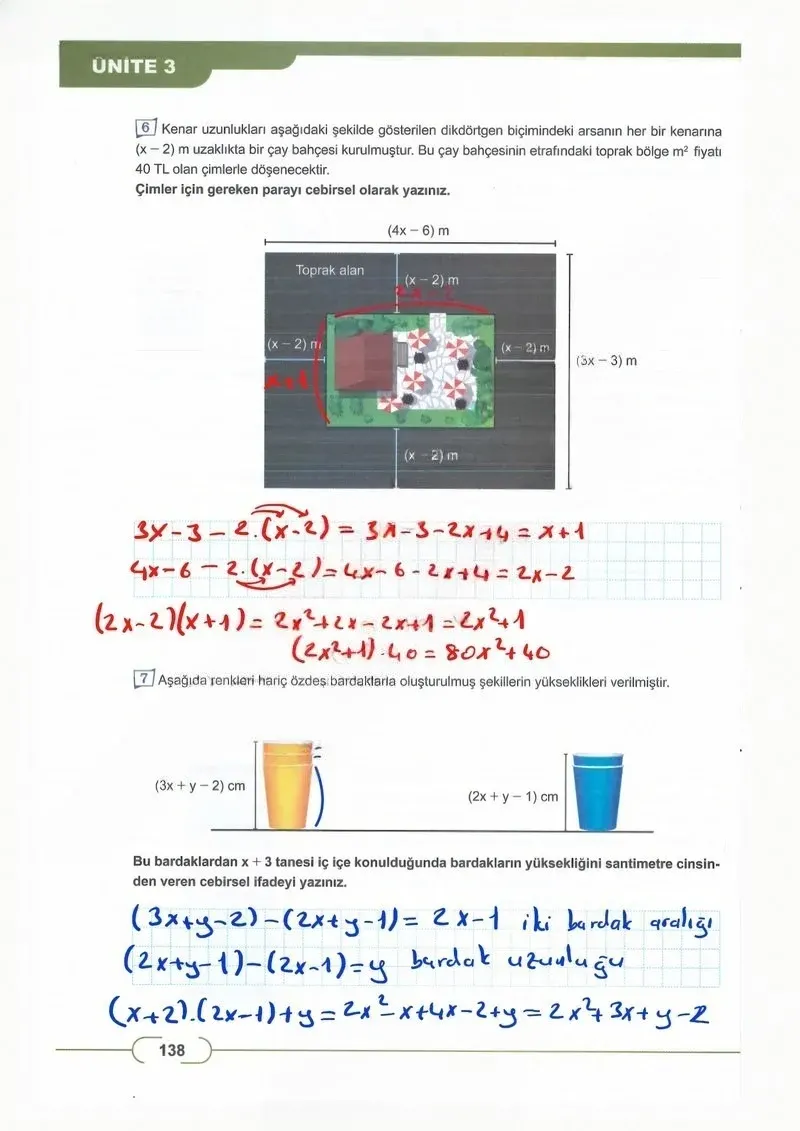 8. Sınıf Matematik Ders Kitabı Cevapları Meb Yayınları Sayfa 138 Çözüm Görseli