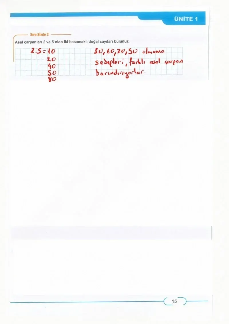 8. Sınıf Matematik Ders Kitabı Cevapları Meb Yayınları Sayfa 15 Çözüm Görseli