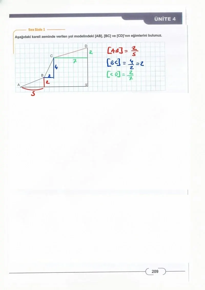 8. Sınıf Matematik Ders Kitabı Cevapları Meb Yayınları Sayfa 209 Çözüm Görseli