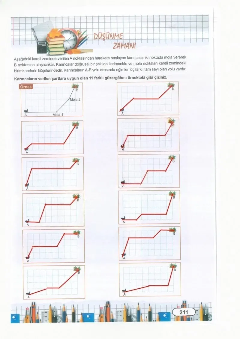 8. Sınıf Matematik Ders Kitabı Cevapları Meb Yayınları Sayfa 211 Çözüm Görseli