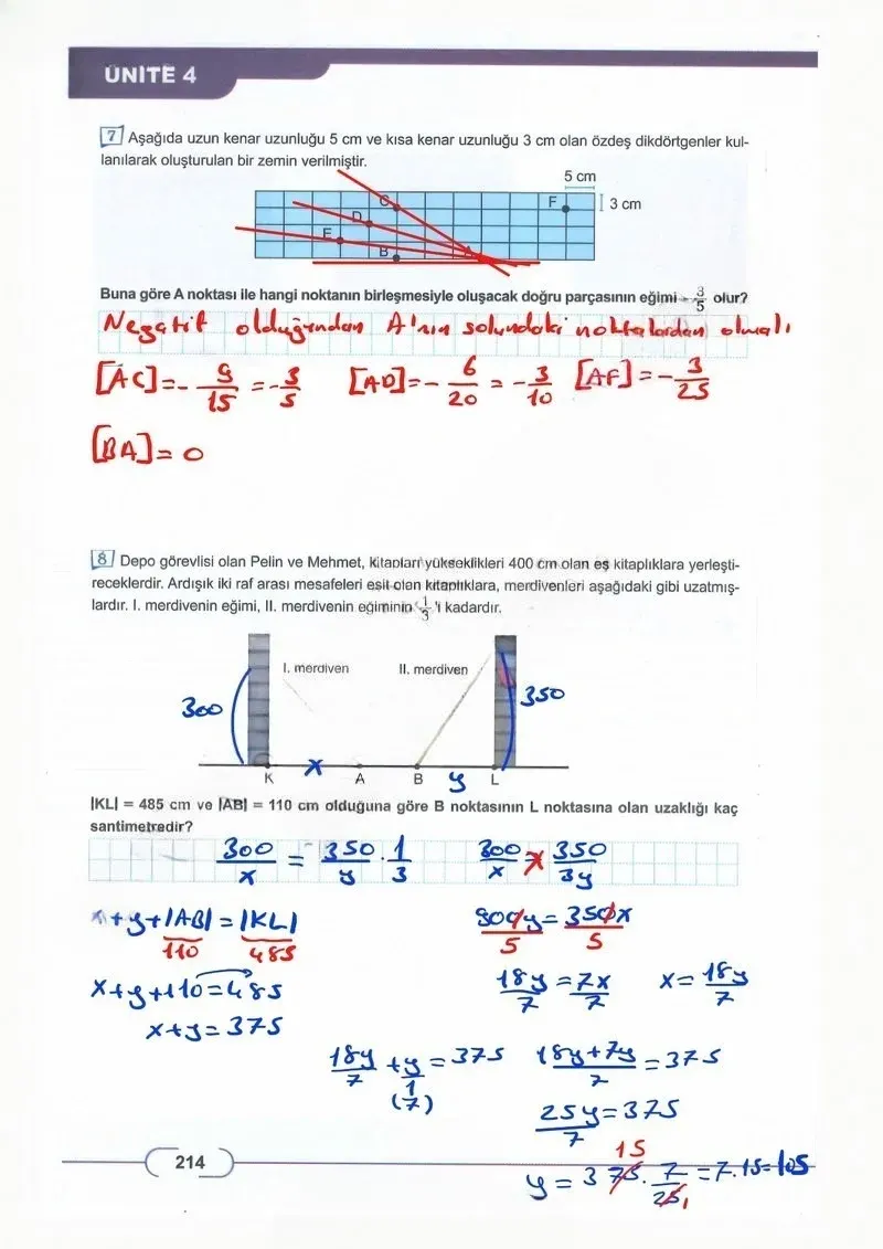 8. Sınıf Matematik Ders Kitabı Cevapları Meb Yayınları Sayfa 214 Çözüm Görseli