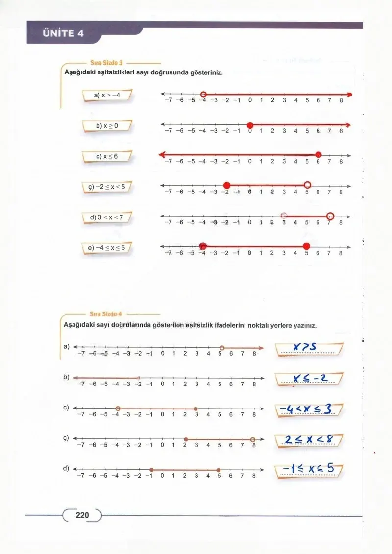 8. Sınıf Matematik Ders Kitabı Cevapları Meb Yayınları Sayfa 220 Çözüm Görseli