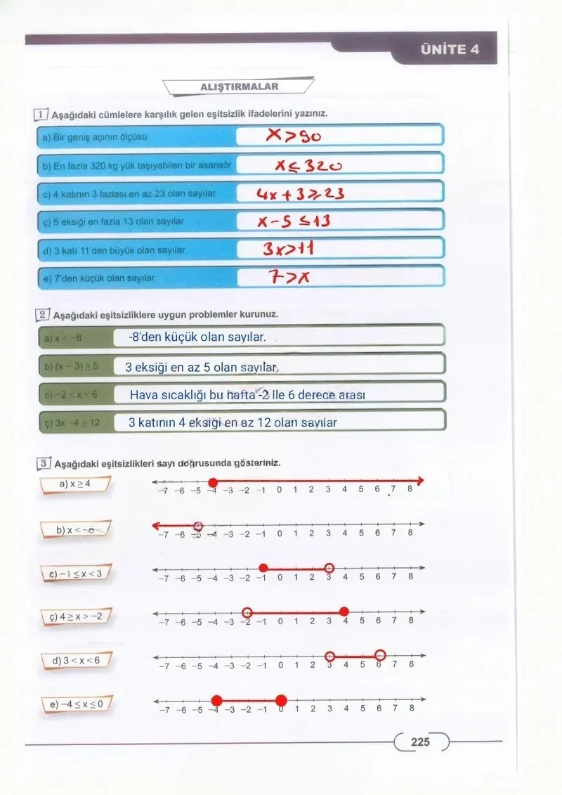 8. Sınıf Matematik Ders Kitabı Cevapları Meb Yayınları Sayfa 225 Çözüm Görseli