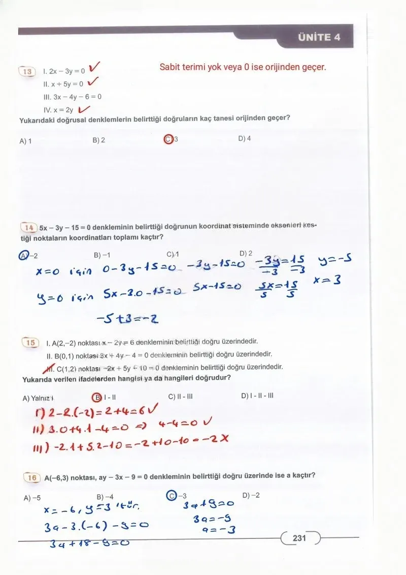 8. Sınıf Matematik Ders Kitabı Cevapları Meb Yayınları Sayfa 231 Çözüm Görseli