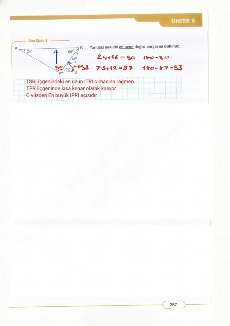 8. Sınıf Matematik Ders Kitabı Cevapları Meb Yayınları Sayfa 257 Çözüm Görseli