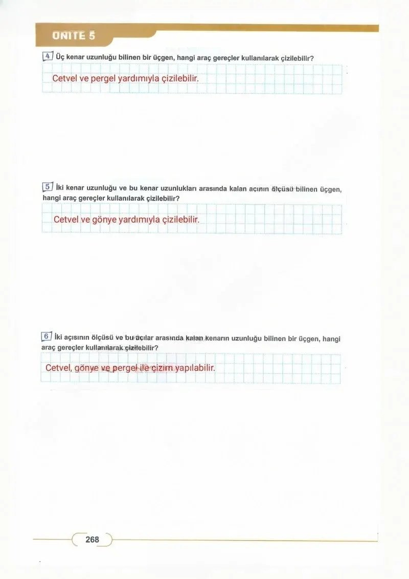8. Sınıf Matematik Ders Kitabı Cevapları Meb Yayınları Sayfa 268 Çözüm Görseli