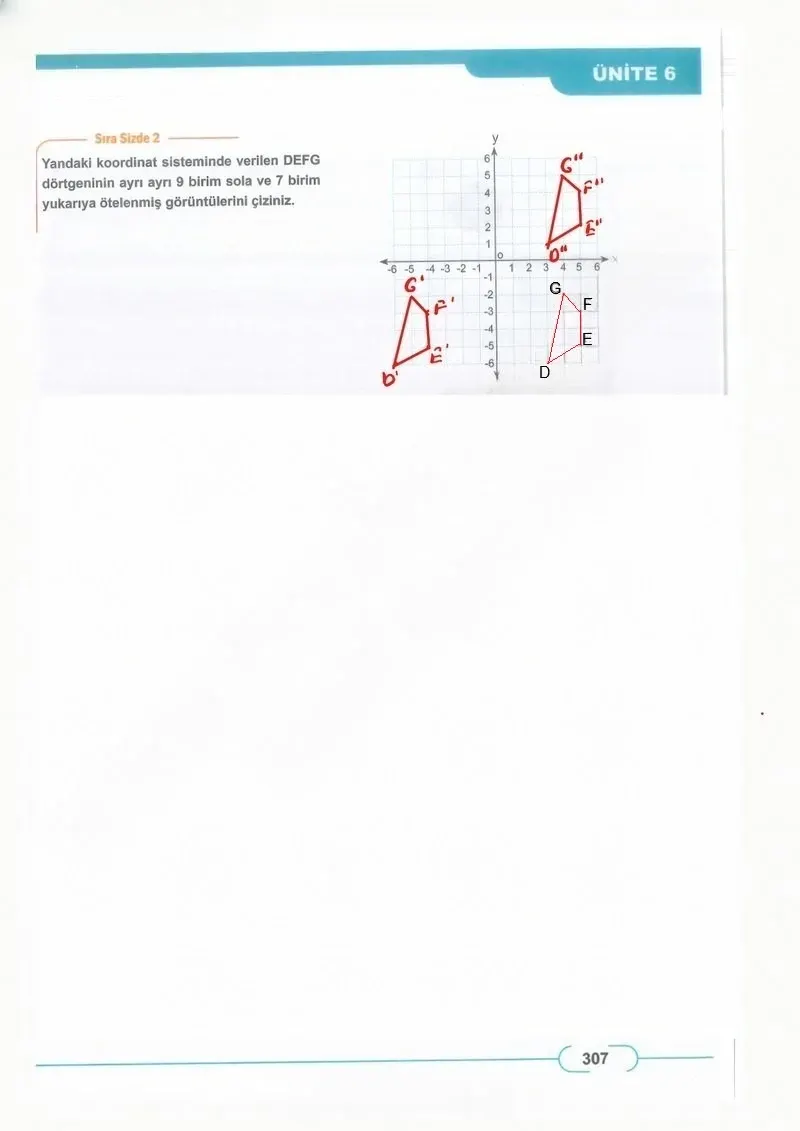 8. Sınıf Matematik Ders Kitabı Cevapları Meb Yayınları Sayfa 307 Çözüm Görseli