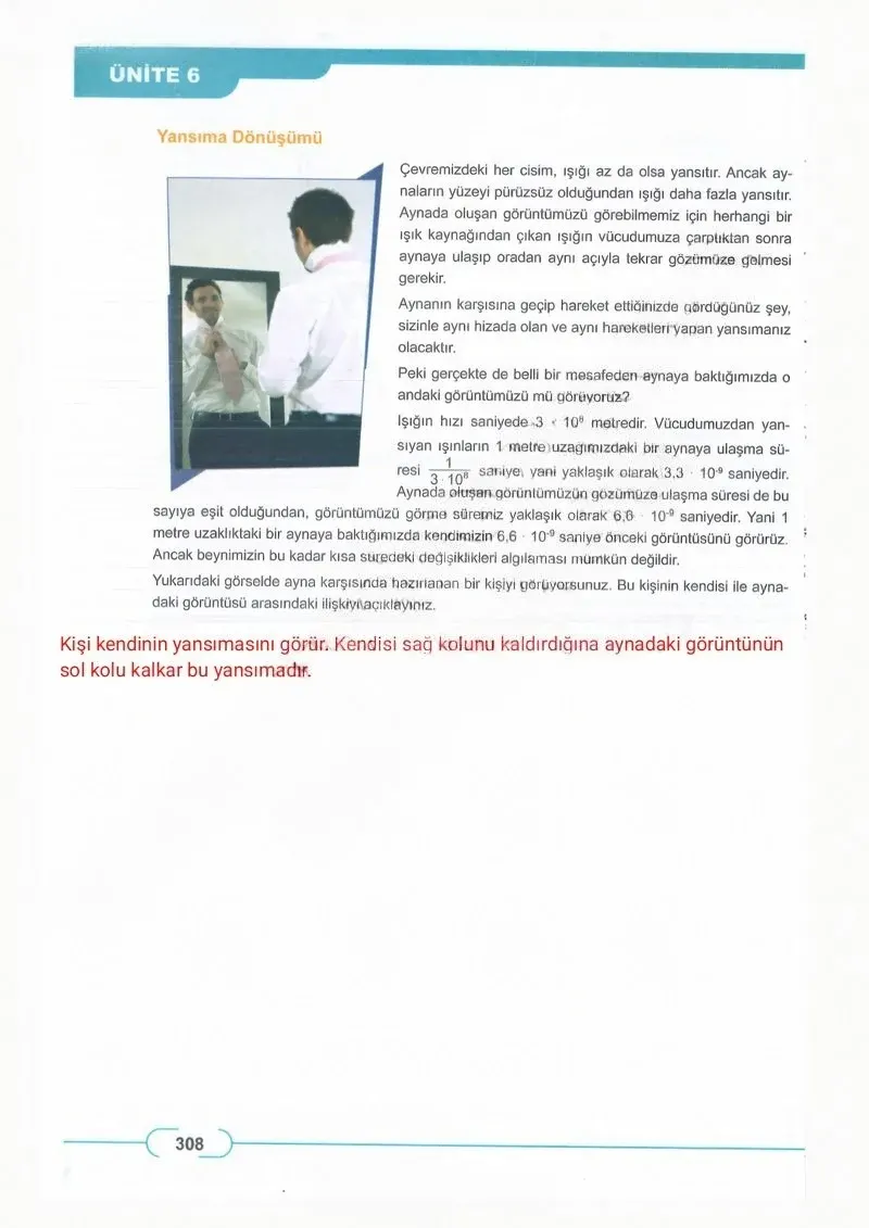 8. Sınıf Matematik Ders Kitabı Cevapları Meb Yayınları Sayfa 308 Çözüm Görseli