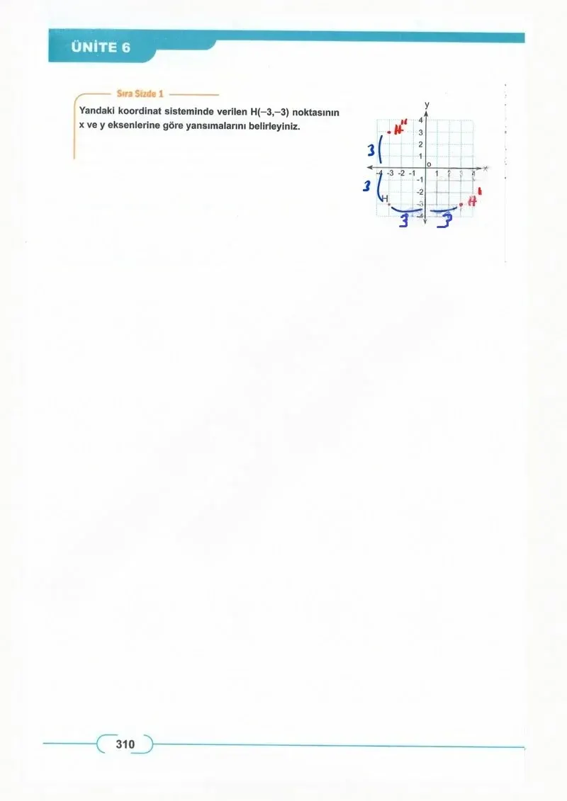 8. Sınıf Matematik Ders Kitabı Cevapları Meb Yayınları Sayfa 310 Çözüm Görseli