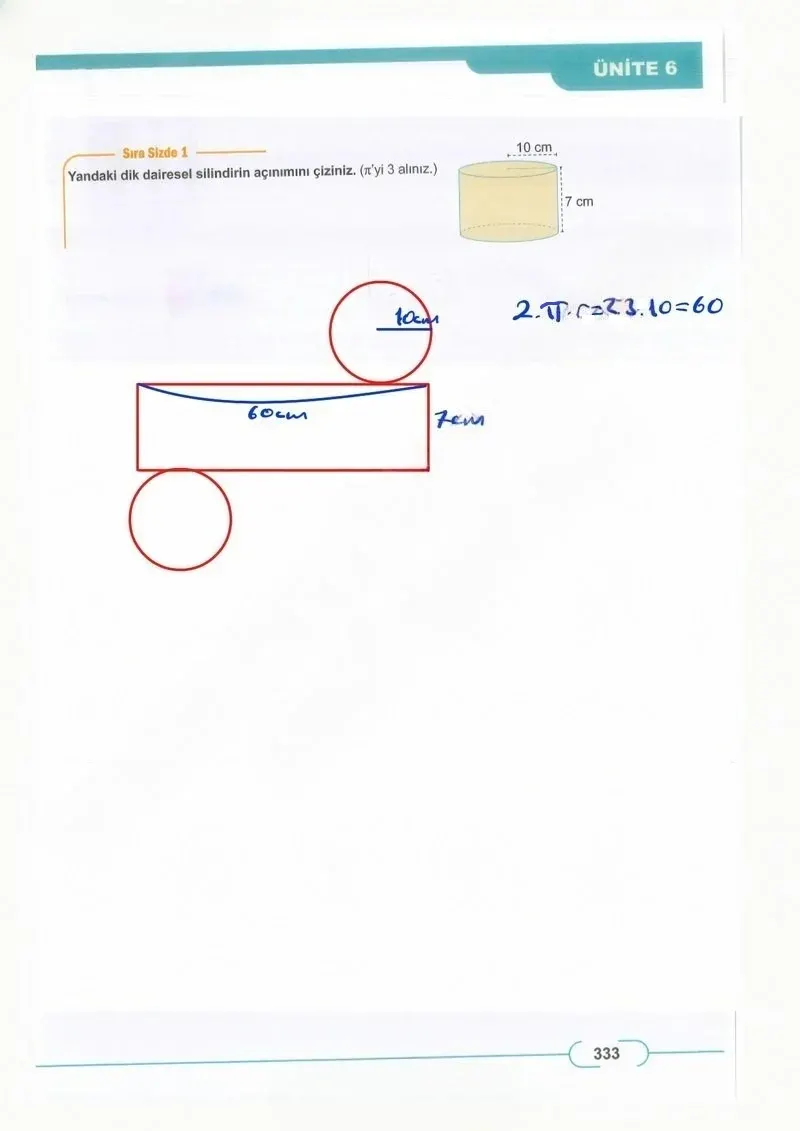 8. Sınıf Matematik Ders Kitabı Cevapları Meb Yayınları Sayfa 333 Çözüm Görseli