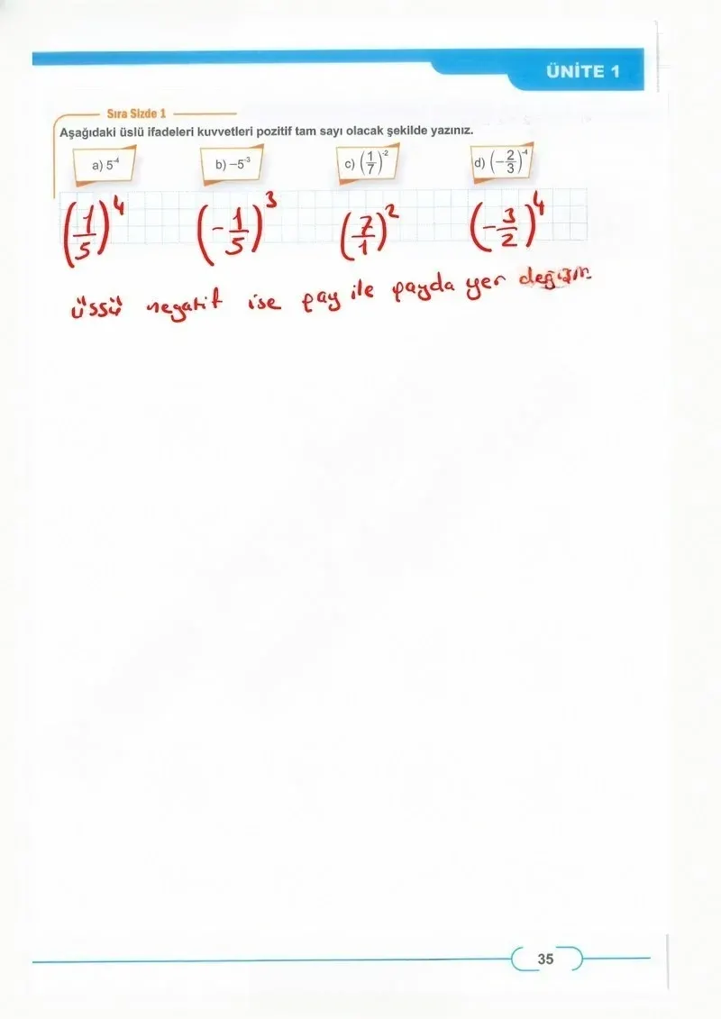 8. Sınıf Matematik Ders Kitabı Cevapları Meb Yayınları Sayfa 35 Çözüm Görseli