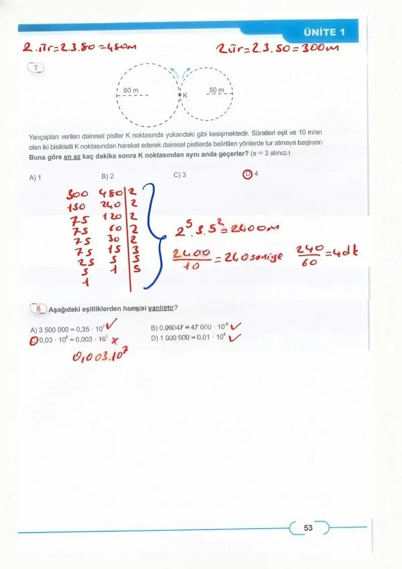 8. Sınıf Matematik Ders Kitabı Cevapları Meb Yayınları Sayfa 53 Çözüm Görseli