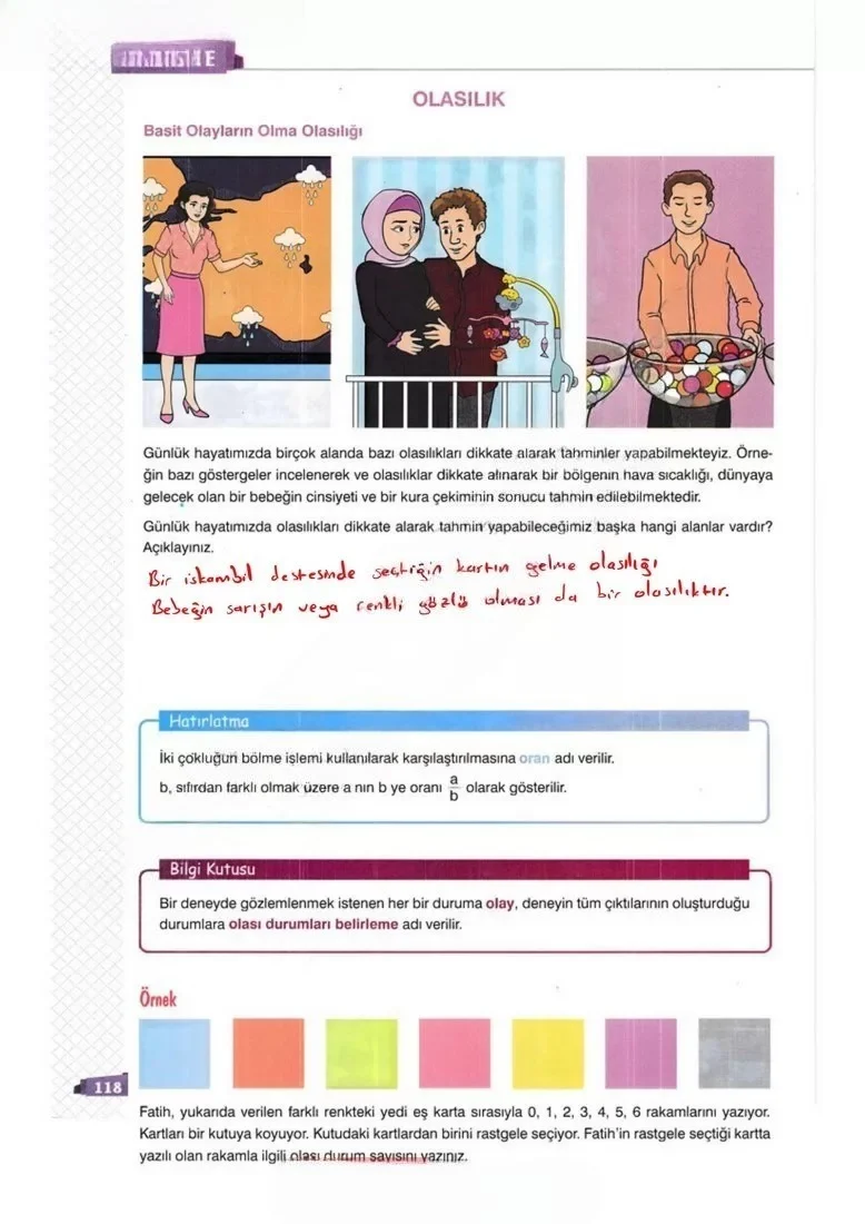 8. Sınıf Matematik Ders Kitabı Cevapları Sonuç Yayınları Sayfa 118 Çözüm Görseli