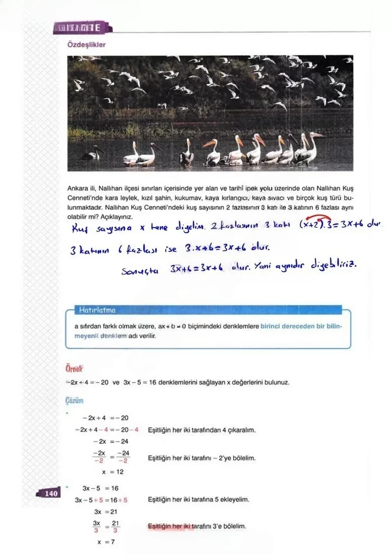 8. Sınıf Matematik Ders Kitabı Cevapları Sonuç Yayınları Sayfa 140 Çözüm Görseli
