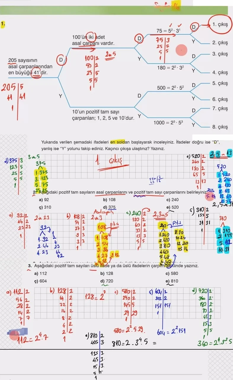 8. Sınıf Matematik Ders Kitabı Cevapları Sonuç Yayınları Sayfa 16 Çözüm Görseli