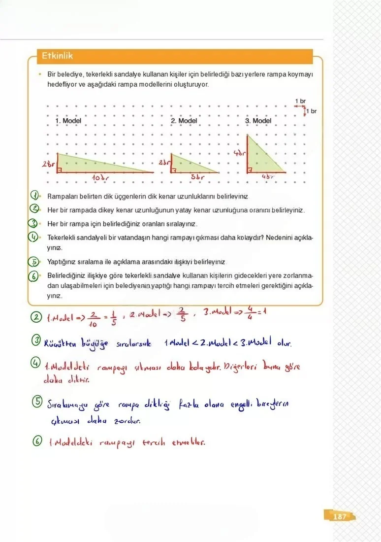 8. Sınıf Matematik Ders Kitabı Cevapları Sonuç Yayınları Sayfa 187 Çözüm Görseli