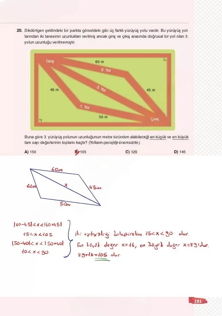 8. Sınıf Matematik Ders Kitabı Cevapları Sonuç Yayınları Sayfa 281 Çözüm Görseli