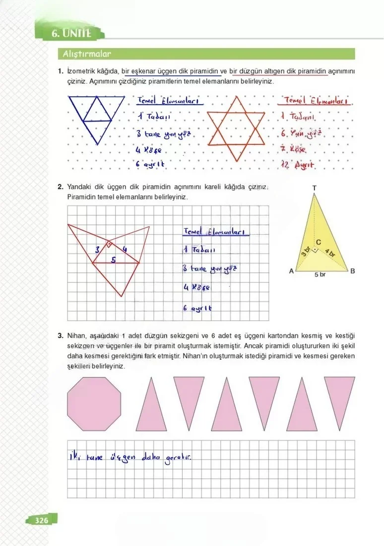 8. Sınıf Matematik Ders Kitabı Cevapları Sonuç Yayınları Sayfa 326 Çözüm Görseli