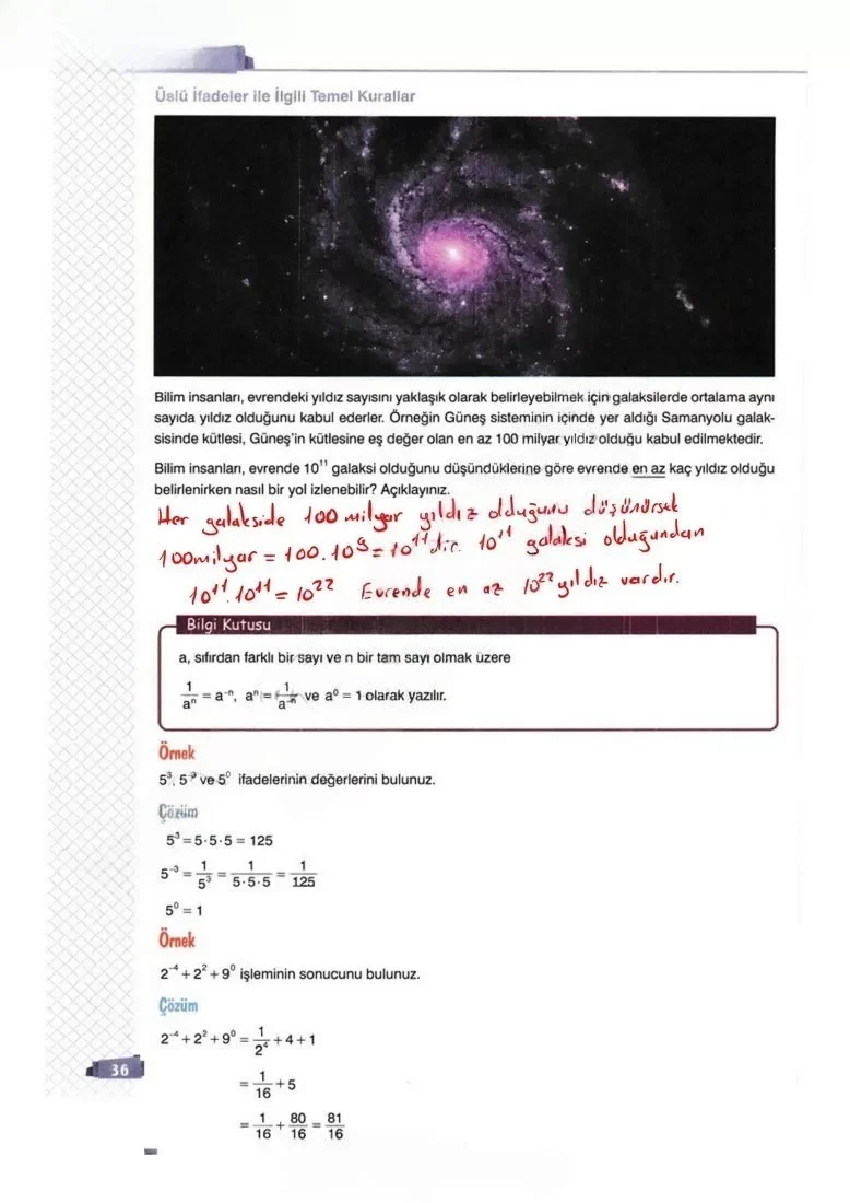 8. Sınıf Matematik Ders Kitabı Cevapları Sonuç Yayınları Sayfa 36 Çözüm Görseli