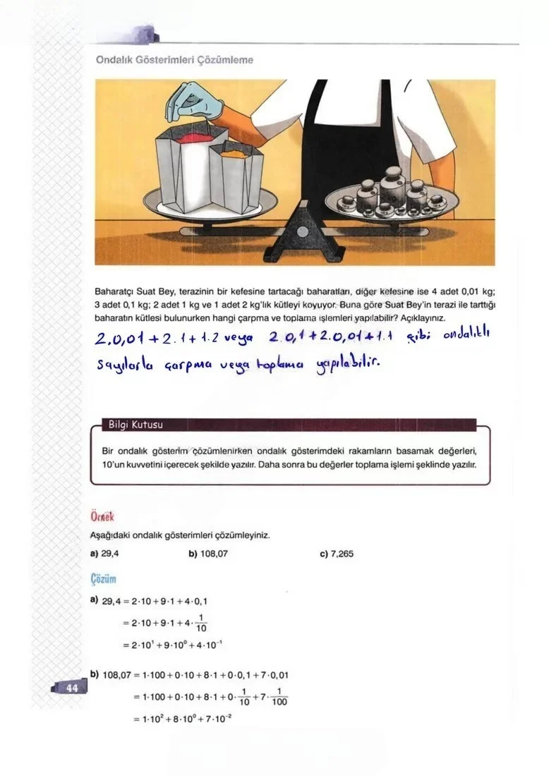 8. Sınıf Matematik Ders Kitabı Cevapları Sonuç Yayınları Sayfa 44 Çözüm Görseli