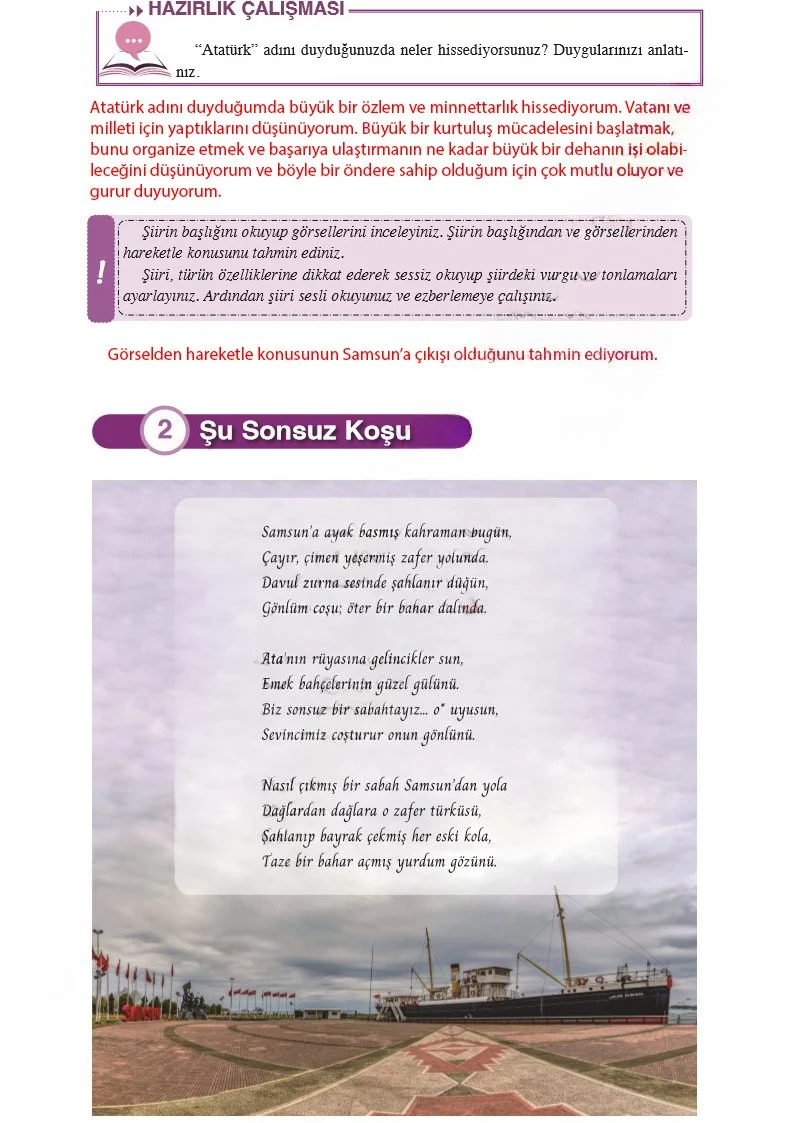 8. Sınıf Türkçe Ders Kitabı Cevapları Hecce Yayınları Sayfa 136 Çözüm Görseli