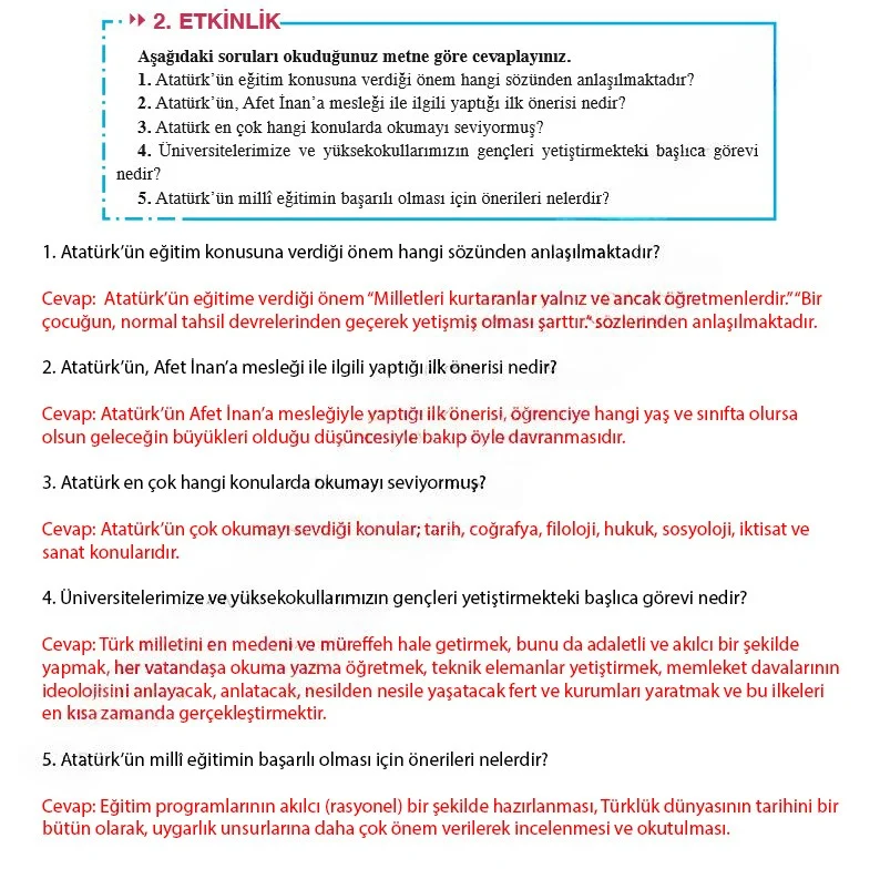 8. Sınıf Türkçe Ders Kitabı Cevapları Hecce Yayınları Sayfa 146 Çözüm Görseli