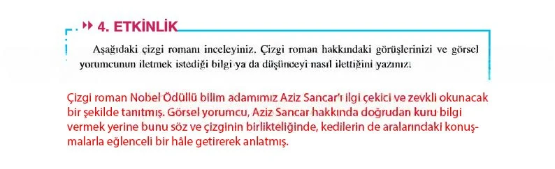 8. Sınıf Türkçe Ders Kitabı Cevapları Hecce Yayınları Sayfa 278 Çözüm Görseli