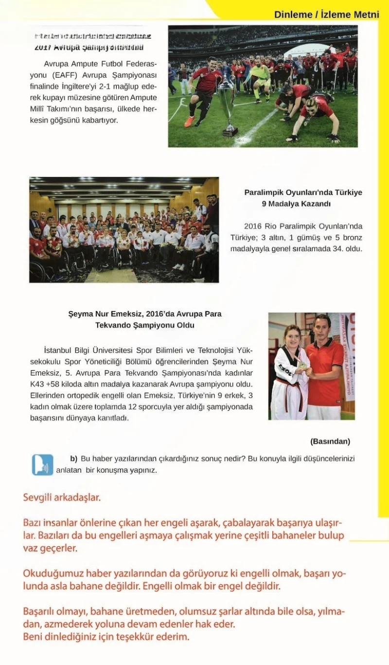 8. Sınıf Türkçe Ders Kitabı Cevapları Meb Yayınları Sayfa 141 Çözüm Görseli