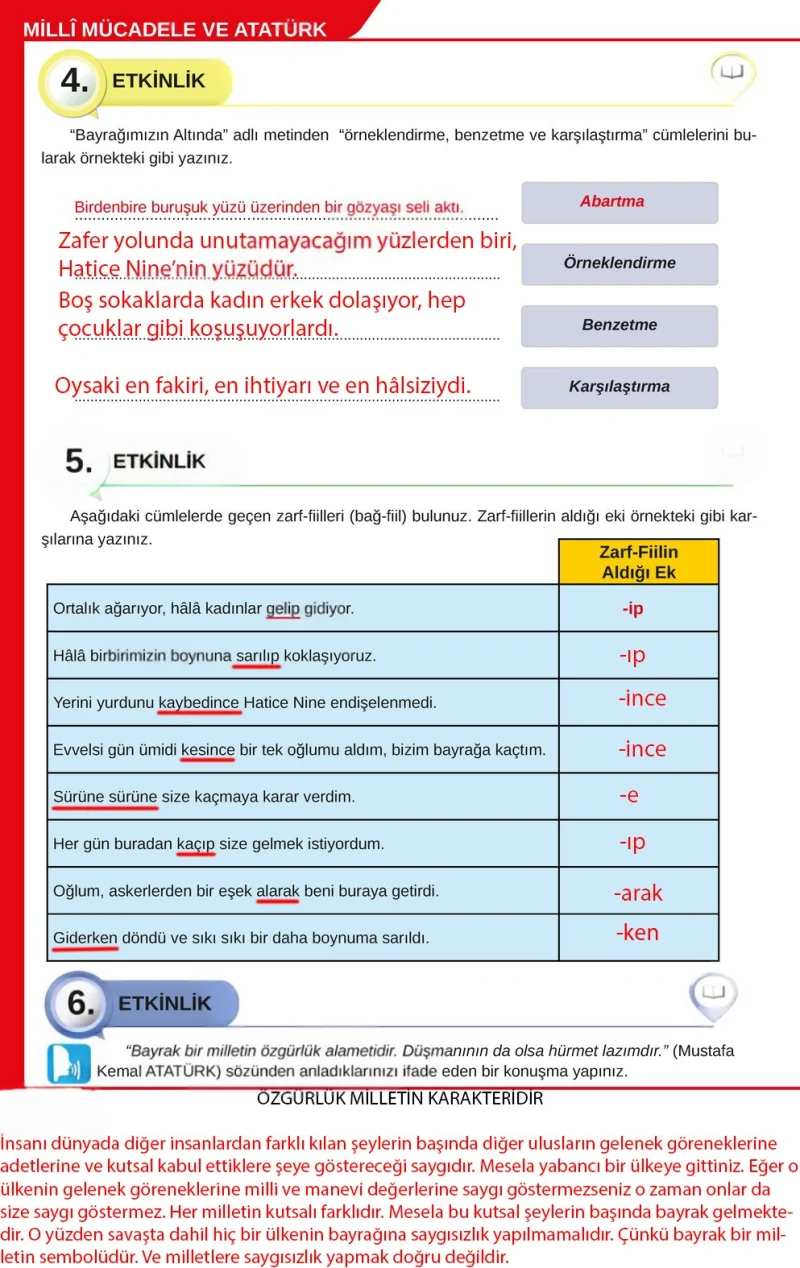 8. Sınıf Türkçe Ders Kitabı Cevapları Meb Yayınları Sayfa 50 Çözüm Görseli
