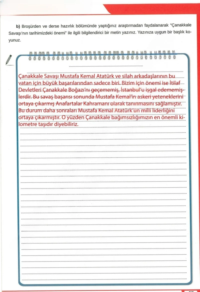 8. Sınıf Türkçe Ders Kitabı Cevapları Meb Yayınları Sayfa 67 Çözüm Görseli
