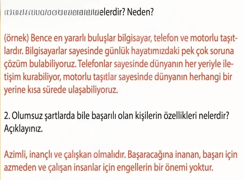8. Sınıf Türkçe Ders Kitabı Cevapları Meb Yayınları Sayfa 88 Çözüm Görseli