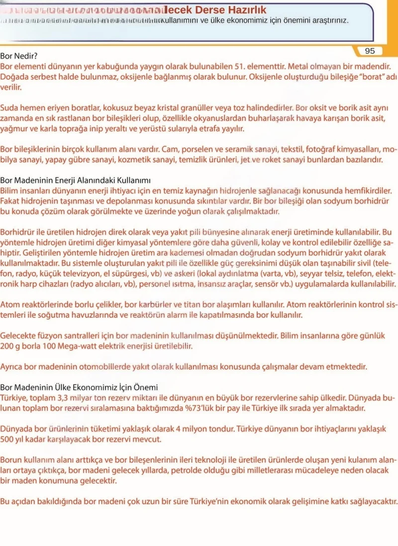 8. Sınıf Türkçe Ders Kitabı Cevapları Meb Yayınları Sayfa 95 Çözüm Görseli