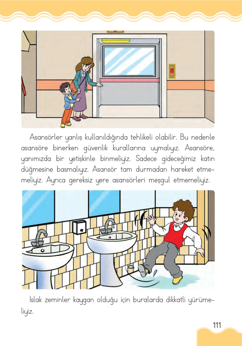 1. Sınıf Hayat Bilgisi Ders Kitabı Cevapları Ardıç Yayınları Sayfa 111