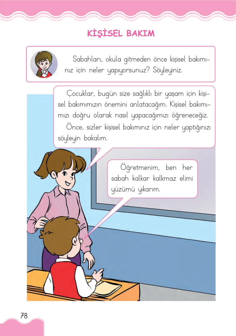 1. Sınıf Hayat Bilgisi Ders Kitabı Cevapları Ardıç Yayınları Sayfa 78