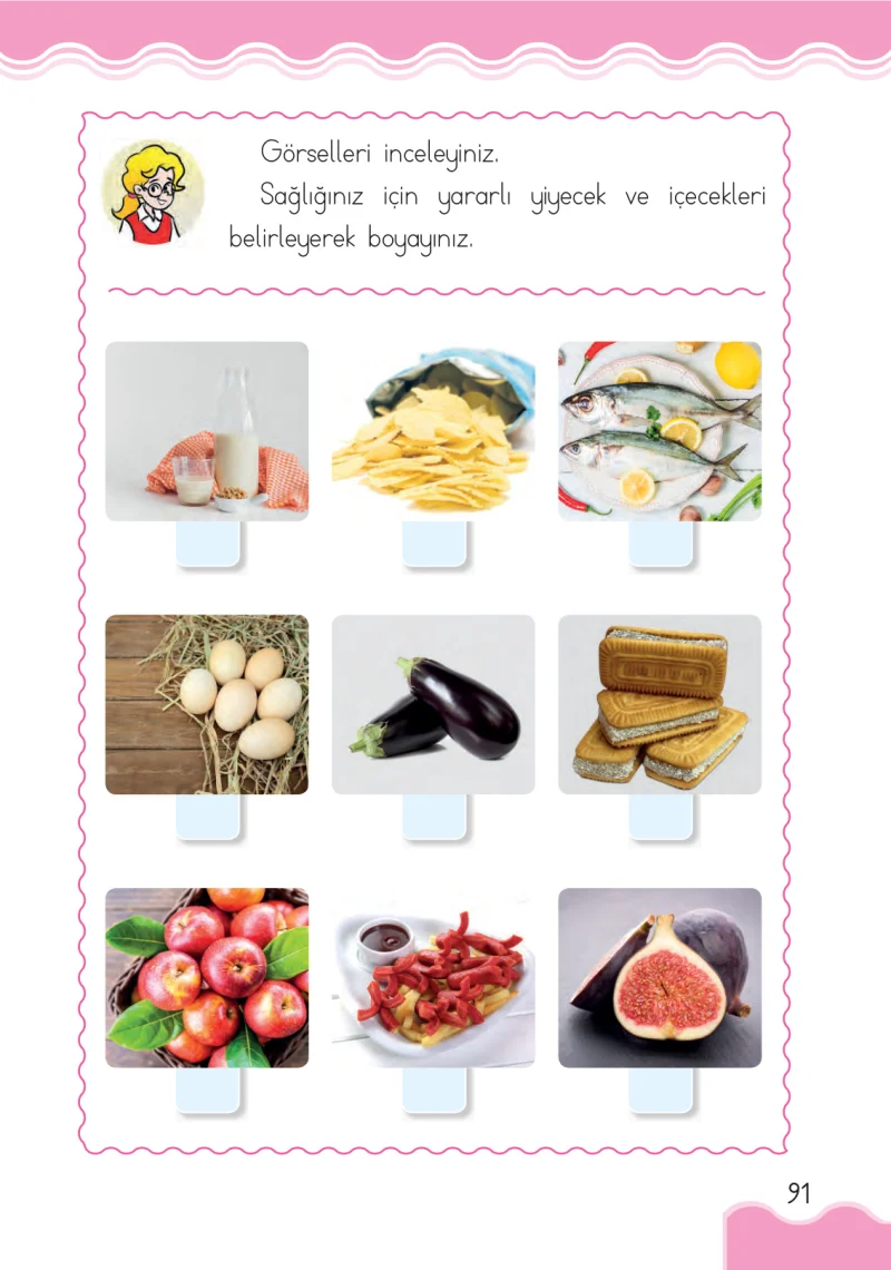 1. Sınıf Hayat Bilgisi Ders Kitabı Cevapları Ardıç Yayınları Sayfa 91